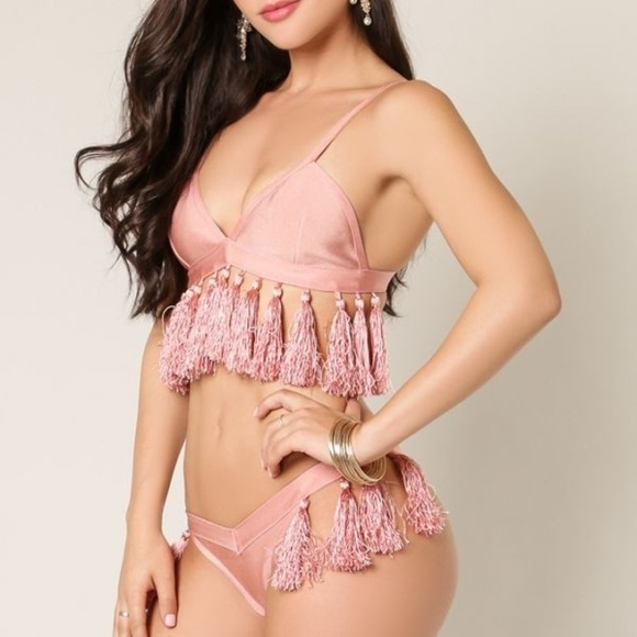 SWIM BIKINI BOHO BEAUTY TASSEL BIKINI - Picture 3 of 4